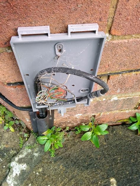 virgin external junction box repair